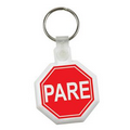 Soft Squeezable Key Tag (Stop Sign)